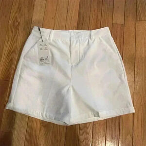 Walter Hagen Women's White Chino Shorts Size 4 Casual 5" Inseam